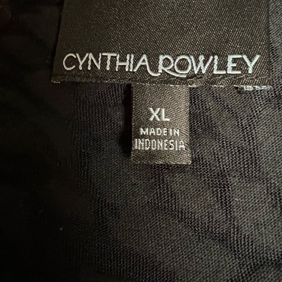 Cynthia Rowley  Black Stretch Lace Sleeveless Top NWOT - Picture 2 of 5